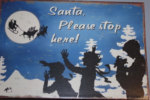 Santa, Please Stop Here!